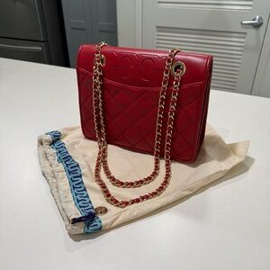 SOLD Tory Burch Quilted Shoulder Bag